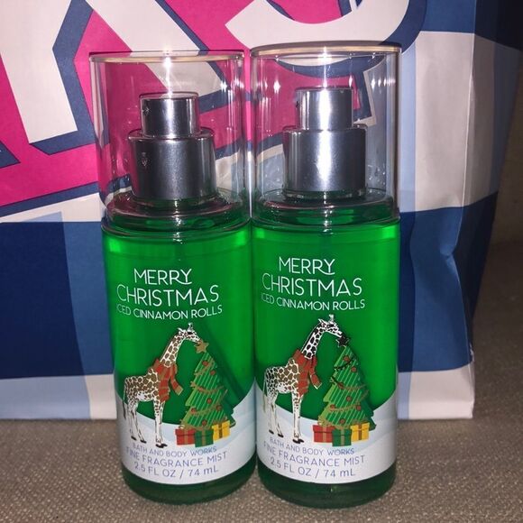 Bath & Body Works Holiday Mini Fragrance Sprays Set of 2 - Picture 1 of 2